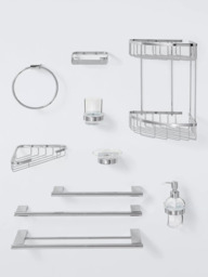 John Lewis Opus Bar Toilet Roll Holder - thumbnail 4