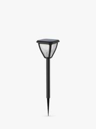 Philips Vapora Solar Power Outdoor Pedestal Pathway Stake Light, Black - thumbnail 1