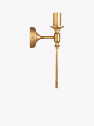 John Lewis Hart Wall Light Fitting, Antique Brass - thumbnail 3