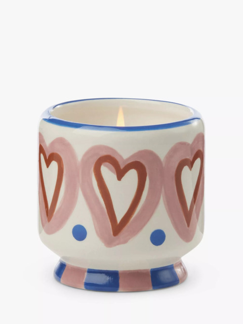 Paddywax A Dopo Hearts Ceramic Scented Candle, 226g - image 1