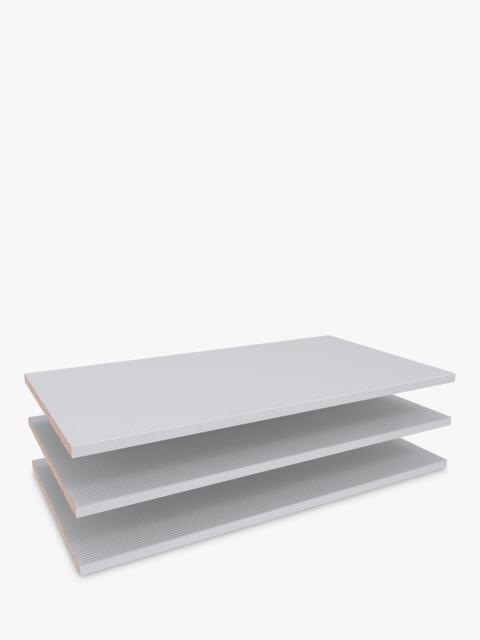 John Lewis Ascot / Newlyn Wardrobe Internal Shelves, Set of 3 - image 1
