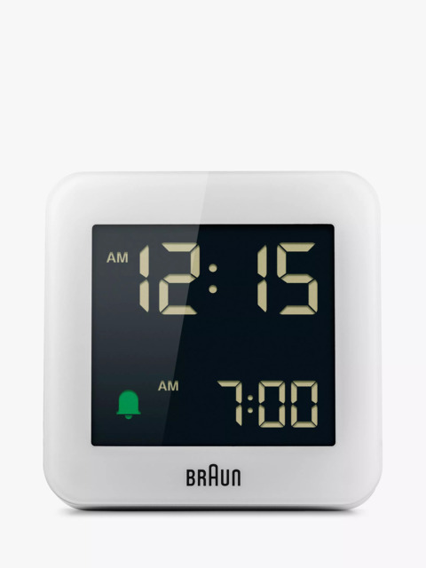 Braun BC09 Large Digital Alarm Clock - image 1