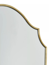 Där Ruggiero Wall Mirror, 70 x 50cm, Gold - thumbnail 3