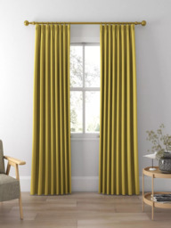 Sanderson Tuscany II Made to Measure Curtains or Roman Blind, Sunflower Yellow - thumbnail 3