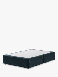 Hypnos Non-Sprung Upholstered 4 Drawer Divan Base, Double - thumbnail 1