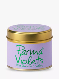 Lily-flame Parma Violets Scented Tin Candle, 230g - thumbnail 3