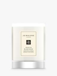 Jo Malone London Peony & Blush Suede Travel Candle, 65g