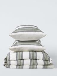 John Lewis Falmouth Pure Cotton Weave Duvet Cover Set - thumbnail 5