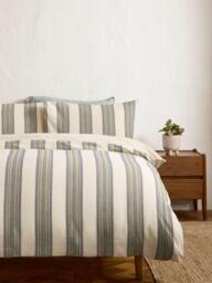 John Lewis Falmouth Pure Cotton Weave Duvet Cover Set - thumbnail 6