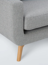 John Lewis Barbican Grand 4 Seater Sofa, Light Leg - thumbnail 6