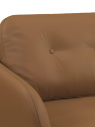 John Lewis Arlo RHF Chaise Leather Sofa, Dark Leg - thumbnail 6