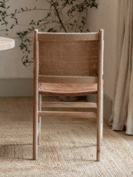 nkuku Nayan Dining Chair, Tan - thumbnail 5