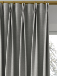 Designers Guild Mirissa Made to Measure Curtains or Roman Blind, Silver - thumbnail 4