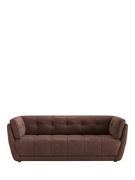 At The Helm Theo Large 3 Seater Leather Sofa, Adventurer Canyon Hawk - thumbnail 1