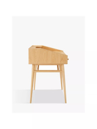 ercol for John Lewis Shalstone Desk, Oak - thumbnail 3