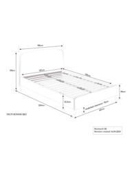 John Lewis Bonnie Upholstered Bed Frame, Double - thumbnail 6