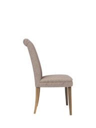 John Lewis Emily Dining Chair, Smoked Oak Leg - thumbnail 5