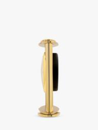 Acctim Colgrove Roman Numeral Mantel Clock, Gold - thumbnail 4