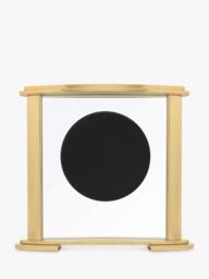 Acctim Colgrove Roman Numeral Mantel Clock, Gold - thumbnail 5