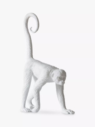 John Lewis Curious Monkey Garden Sculpture, H25cm - thumbnail 2