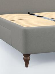 John Lewis Alice 2 Drawer Upholstered Bed Frame, Double - thumbnail 4