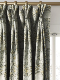 William Morris At Home Pimpernel Velvet Made to Measure Curtains or Roman Blind, Flint - thumbnail 6