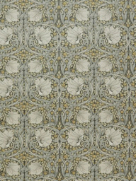 William Morris At Home Pimpernel Velvet Made to Measure Curtains or Roman Blind, Flint