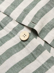 Piglet in Bed Pembroke Stripe Linen Blend Bedding - thumbnail 3