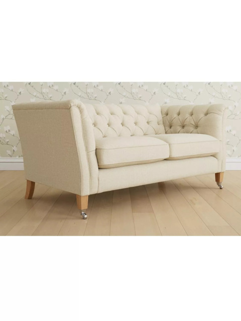 Laura Ashley Chatsworth Medium 2 Seater Sofa, Oak Leg - image 1