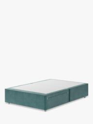 Hypnos Pocket Sprung Upholstered 2 Drawer Divan Base, Small Double - thumbnail 1