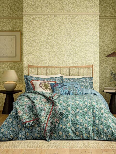 Morris & Co. Peony Duvet Cover Set, Multi - image 1