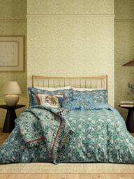 Morris & Co. Peony Duvet Cover Set, Multi - thumbnail 1