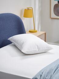 John Lewis Natural Duck Feather and Down Standard Pillow, Medium/Firm - thumbnail 2
