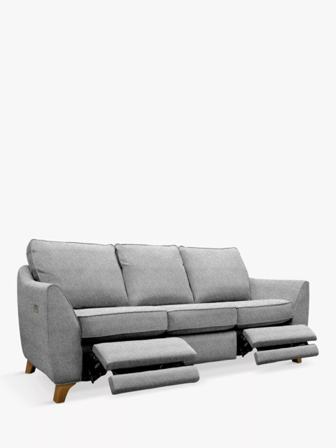G Plan Vintage The Sixty Eight Large 3 Seater Sofa with Double Footrest Mechanism - image 1