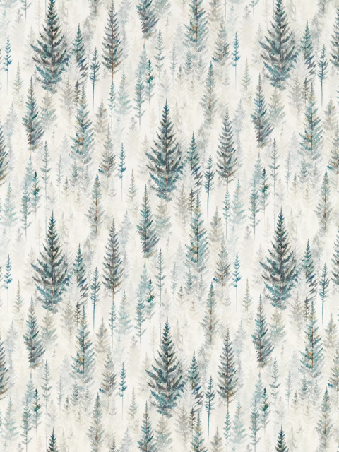 Sanderson Juniper Pine Made to Measure Curtains or Roman Blind, Forest - image 1