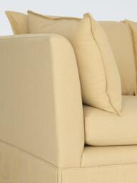 John Lewis Oxford Medium 2 Seater Sofa, Mustard Yellow - thumbnail 4