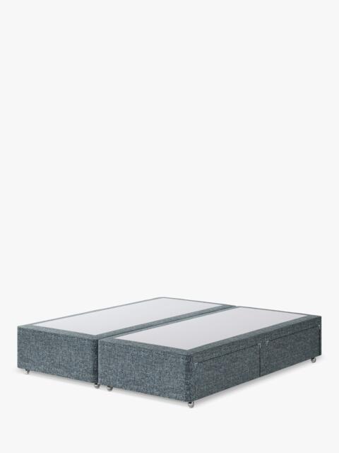 Hypnos Pocket Sprung Upholstered 4 Drawer Divan Base, Super King Size - image 1