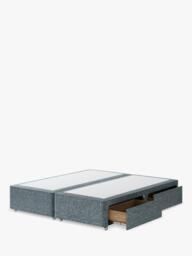 Hypnos Pocket Sprung Upholstered 4 Drawer Divan Base, Super King Size - thumbnail 2