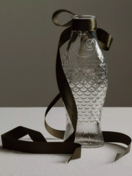Serax Fish & Fish Glass Bottle Vase/Carafe, 1L - thumbnail 6