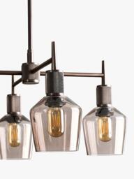 Industville Henley 4 Arm Schoolhouse Shade Pendant Ceiling Light - thumbnail 2