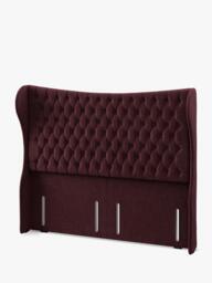 Hypnos Elizabeth Extra Wide Upholstered Headboard, Super King Size - thumbnail 2