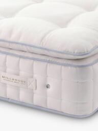 Millbrook Beds Hampshire Collection Lyndhurst 5000 Pillowtop Pocket Spring Mattress, Medium Tension, Small Double - thumbnail 3