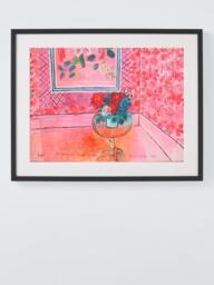 John Lewis Raoul Dufy 'La Vie en Rose, 1931' Framed Print & Mount, 49 x 62cm, Pink - thumbnail 1