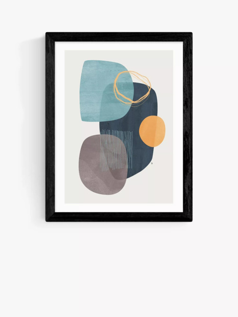 EAST END PRINTS Tracie Andrews 'Cyra' Abstract Framed Print - image 1