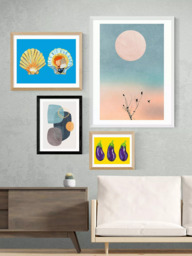 EAST END PRINTS Tracie Andrews 'Cyra' Abstract Framed Print - thumbnail 2