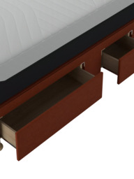 TEMPUR® Suffolk Continental 2 Drawer Divan Base, Single - thumbnail 5