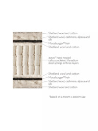 Vispring Kensington Pocket Spring Mattress, Medium Tension, King Size - thumbnail 3