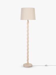 John Lewis Wiggle Wooden Floor Lamp - thumbnail 3