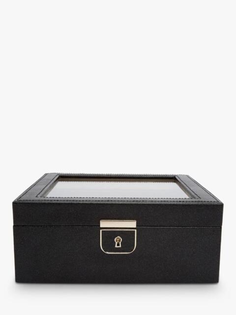 WOLF Palermo Leather 6 Piece Watch Box
