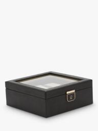 WOLF Palermo Leather 6 Piece Watch Box - thumbnail 2